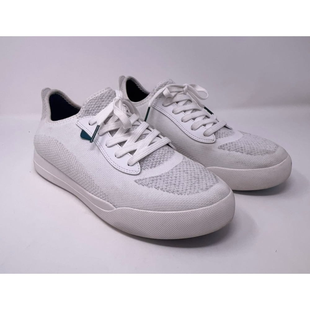 Vessi Weekend‎ Sneaker Women's Size 10 Marble White Shoes Cloud Comfort Classic